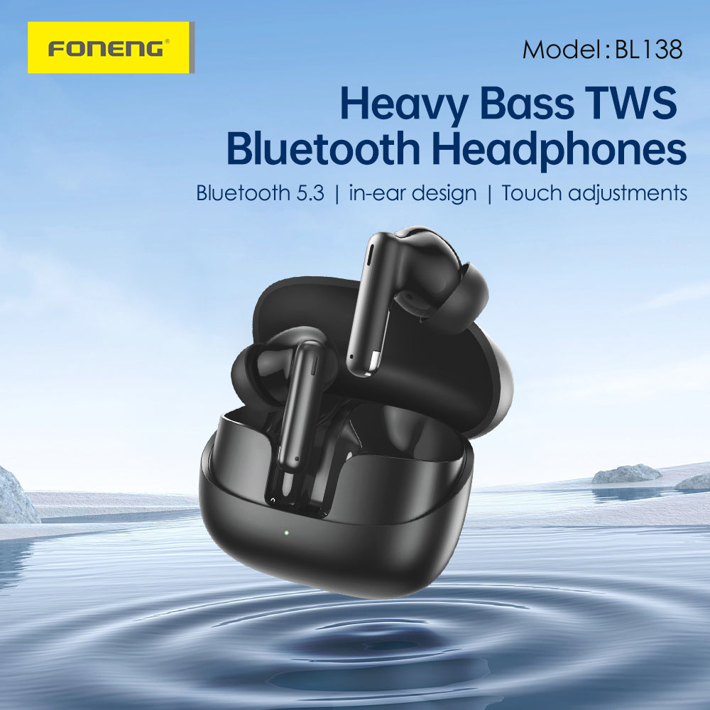 BL138 Heavy Bass TWS Earphone